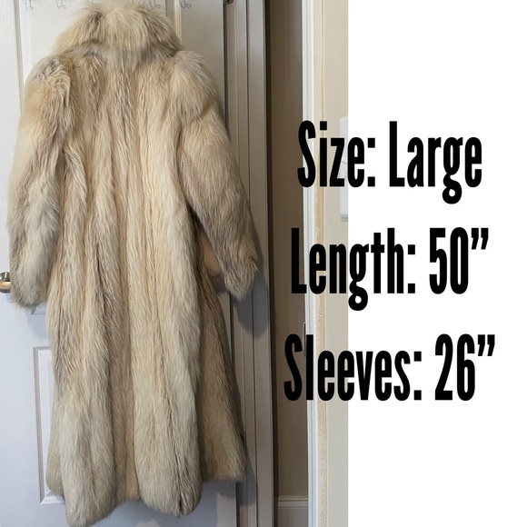 Mother-in-Law’s Vintage 80s Fawn Fox Fur Coat in MINT Condition!!! - Picture 2 of 10